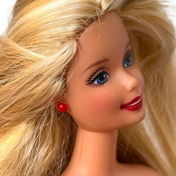 Vtg 1998 Mattel Giggles N Swing Barbie Doll Only Replacement #20333 Tested Works - Picture 7 of 16